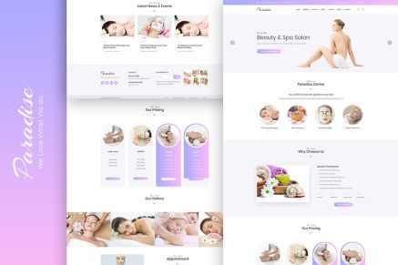 Paradise- Multipurpose HTML Template