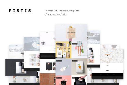 Pistis- Creative Portfolio / Agency HTML Template