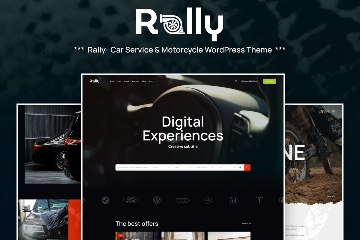 Rally 1.1.0 WordPress Theme