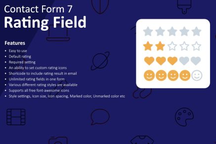 Rating Field for Contact Form 7 1.3.0