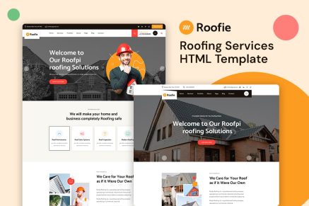 Roofie- Roofing Services HTML Template