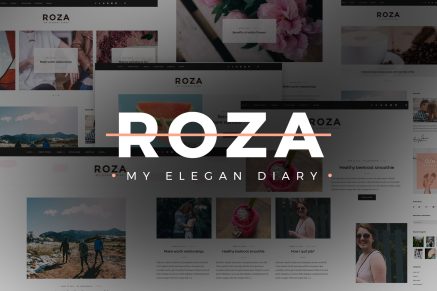 Roza- Clean Blog HTML Template