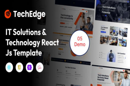 TechEdge- IT Solutions & Technology React Js
