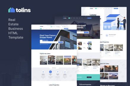 Tolips- Real Estate Business HTML Template