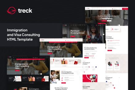 Treck- Immigration and Visa Consulting HTML Template