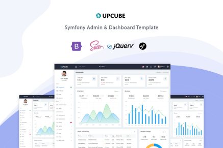 Upcube- Symfony Admin & Dashboard Template