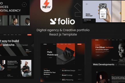 Webfolio- Creative Portfolio React-js Template