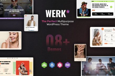 Werk- Elementor Multipurpose 1.0.5 WooCommerce Theme