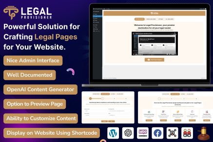 WordPress Legal Pages Generator Plugin with AI 1.0.2