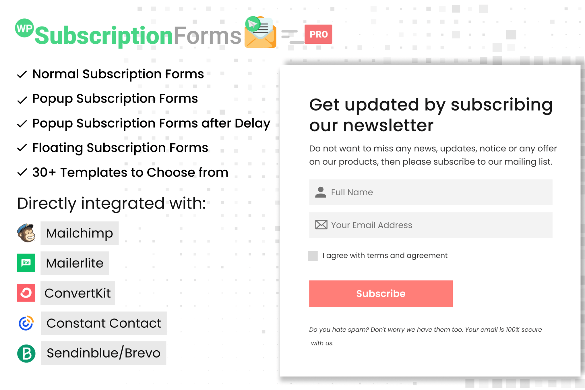 WP Subscription Forms PRO
