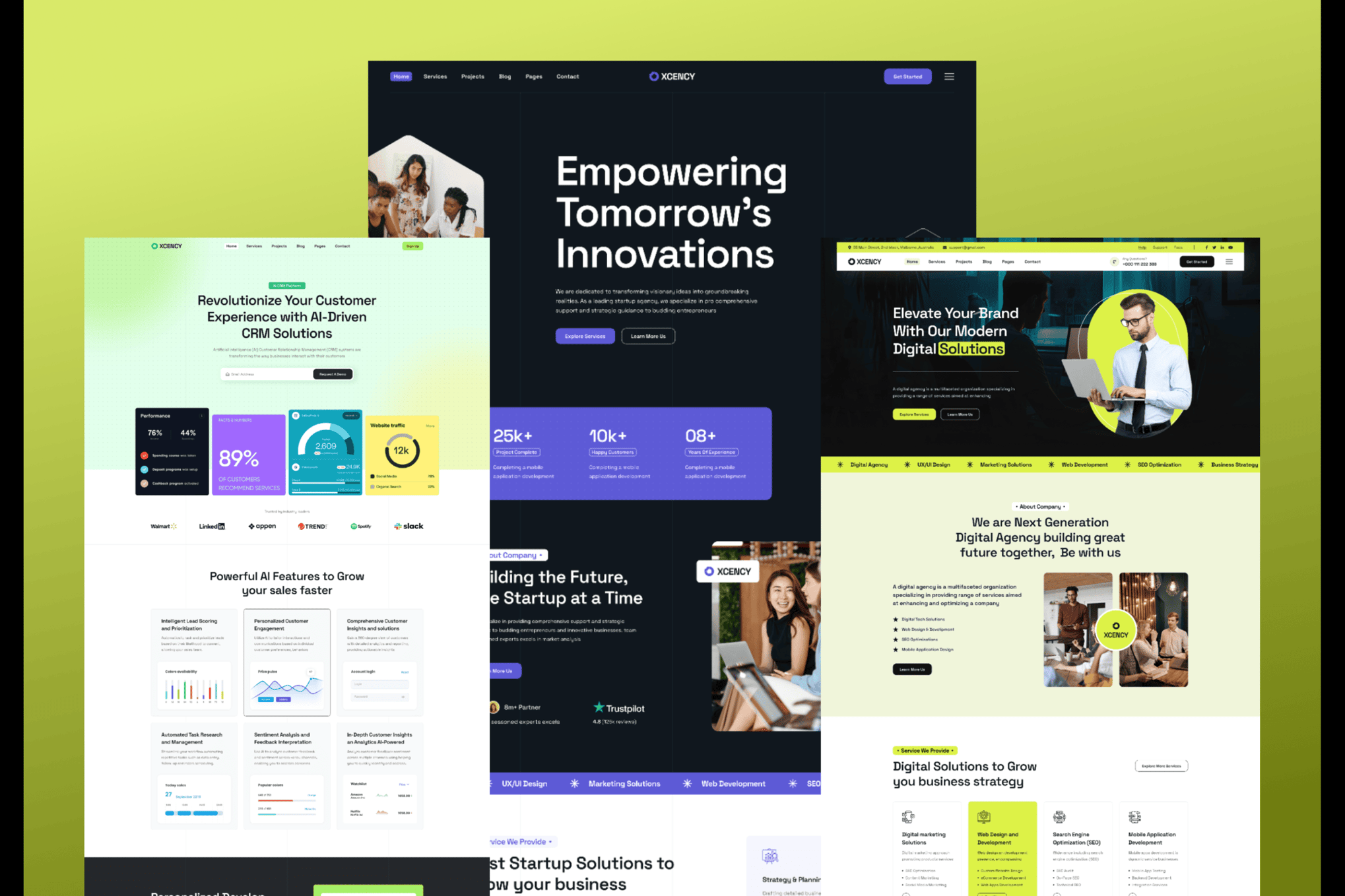 Xcency 1.0.0- Digital Agency WordPress Theme