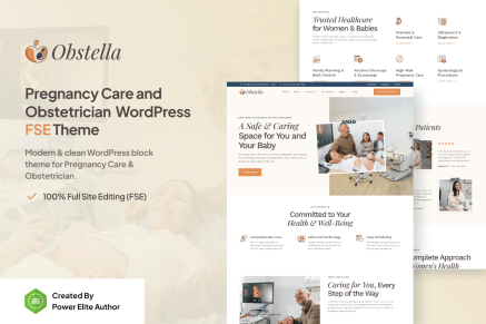 Obstella – Pregnancy Care & Obstetrician WP Theme