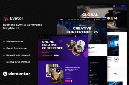 Evato - Business Event & Conference Template Kit