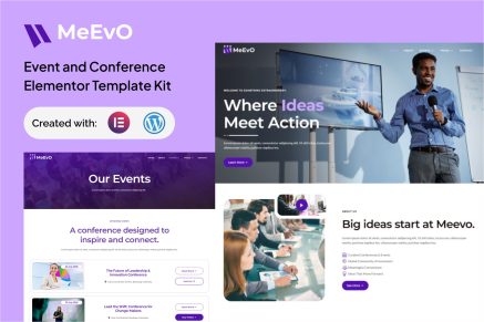 Meevo - Event and Conference Elementor Kit