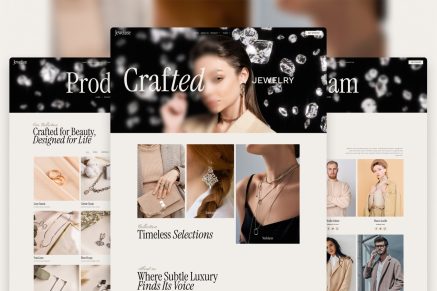 Jewelisse - Modern Luxury Jewelry Store Elementor Template Kit