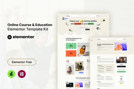 Studiez - Online Course & Education Elementor Template Kit
