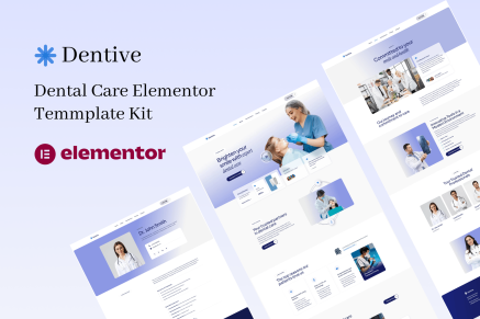 Dentive – Dental Care Elementor Template Kit
