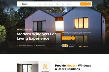 Doorvista – Door & Window Elementor Template Kit