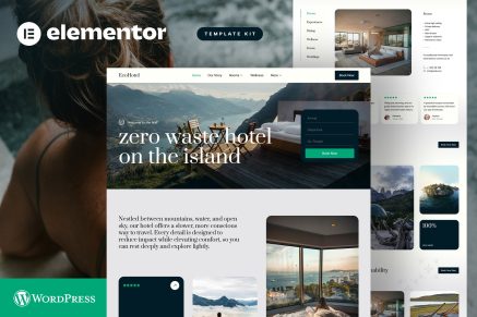 EcoHotel - Resort & Wellness Elementor Template Kit
