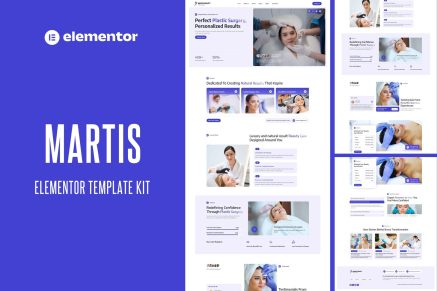 Martis – Plastic Surgery Clinic Elementor Template Kit