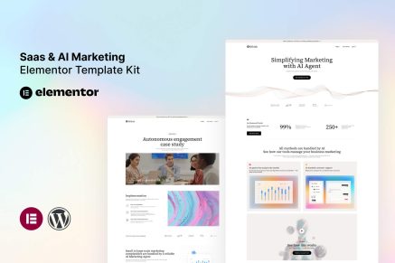 Mthink – AI Marketing Elementor Template Kit