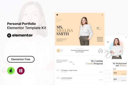 Profily – Personal Portfolio Elementor Template Kit
