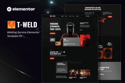 Tweld – Welding Service Elementor Template Kit