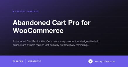 Abandoned Cart Pro for WooCommerce