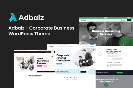 Adbaiz – Corporate Business WordPress Theme