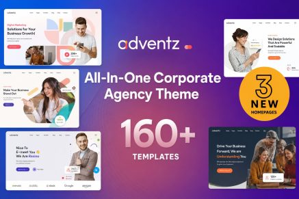 Adventz – Corporate Business WordPress Theme