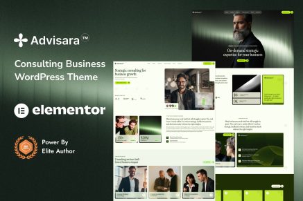 Advisara – Consulting Business WordPress Theme