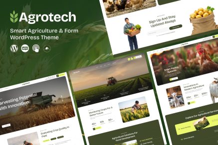 AgroTech – Agriculture & Farm WordPress Theme