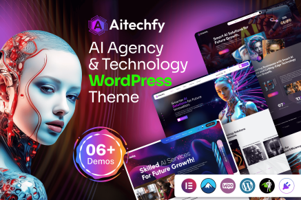 Aitechfy – AI Agency & Technology WordPress Theme