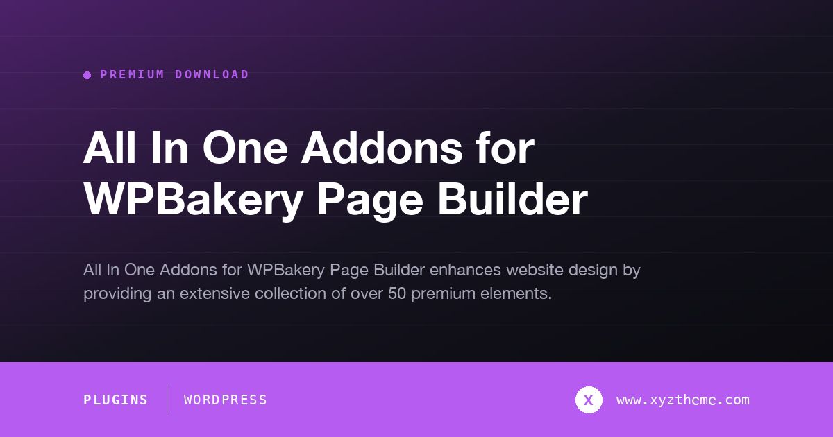All In One Addons for WPBakery Page Builder