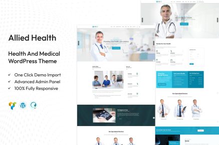Allied Health Care – Health And Medical WP Theme