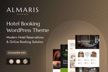 Almaris – Hotel Booking WordPress Theme