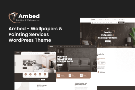 Ambed – Wallpapers & Painting WordPress Theme