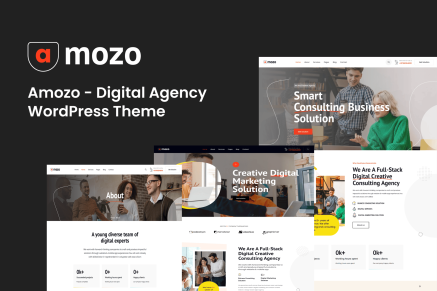 Amozo – Digital Agency WordPress Theme