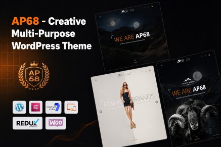 AP68 – Creative Multi-Purpose WordPress Theme