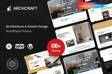 Archcraft – Architecture & Interior Design Theme