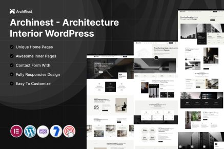 Archinest – Architecture Interior WordPress