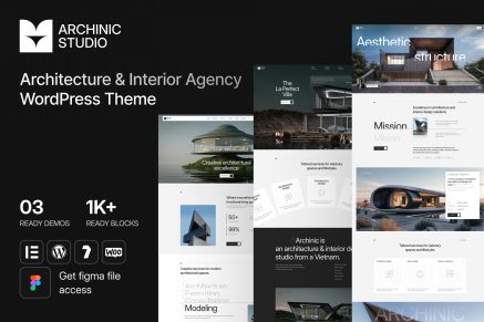 Archinic – Architecture WordPress Theme