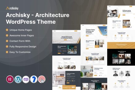 Archisky – Architecture WordPress Theme