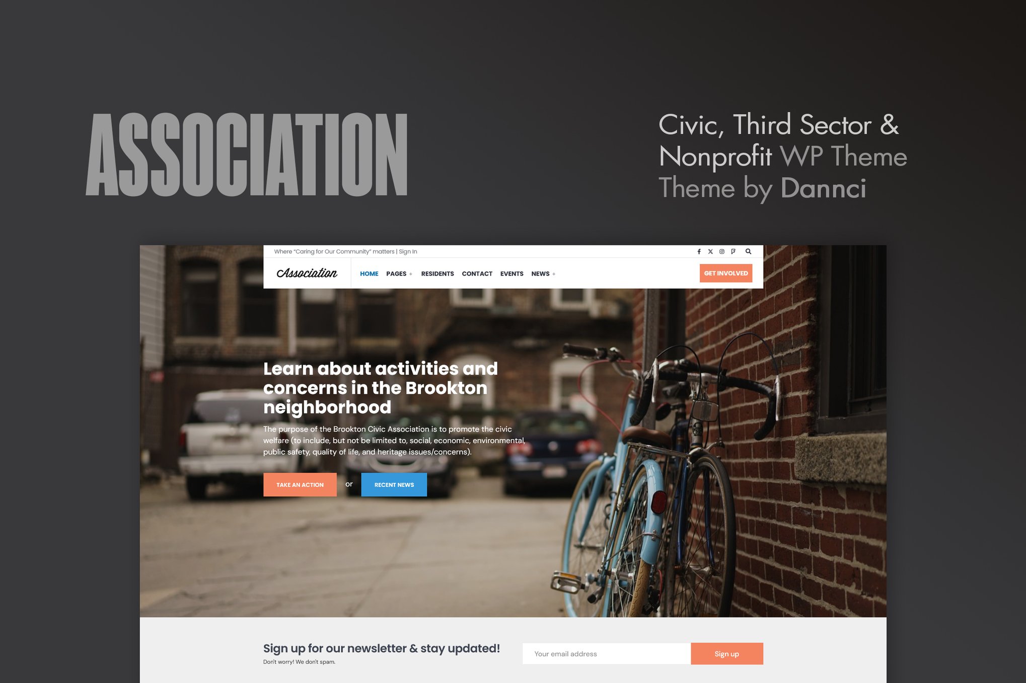 Association – Civic and Third Sector, Nonprofit WP