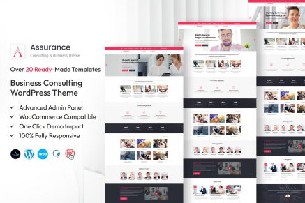 Assurance – Business Consulting WordPress Theme