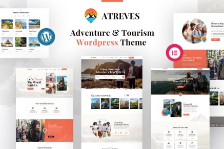 Atreves | Adventure & Tourism WordPress Theme