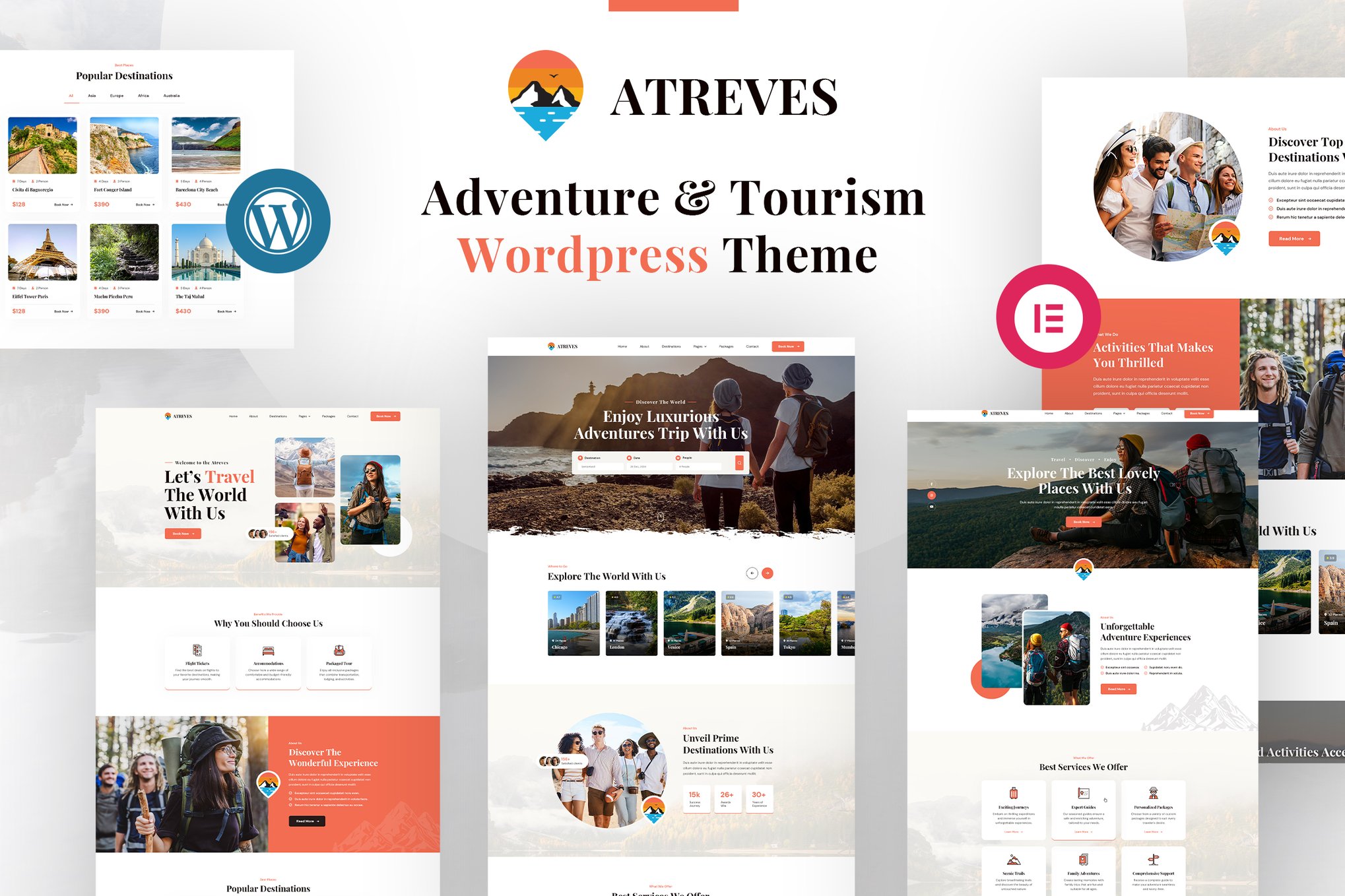 Atreves | Adventure & Tourism WordPress Theme
