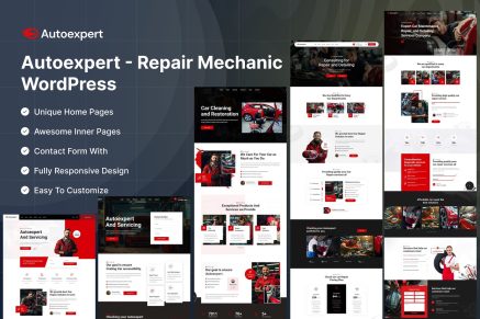 Autoexpert – Repair Mechanic WordPress