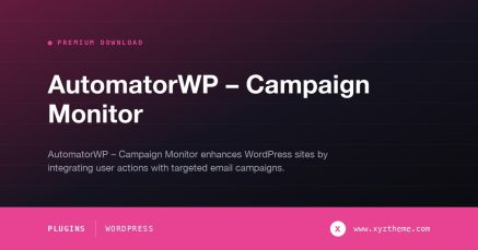 AutomatorWP – Campaign Monitor
