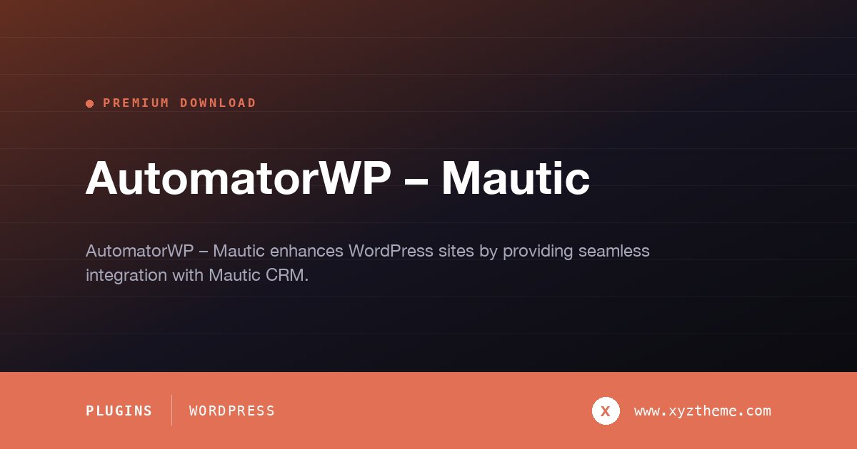 AutomatorWP – Mautic